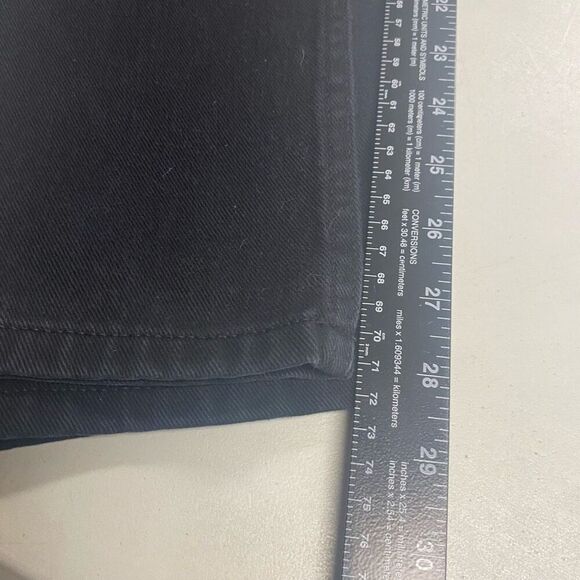 HALIFAX Men’s Black Jeans Size 44W 32L HAND MEASURES‎ SHORTER SEE PICTURE - Picture 6 of 7